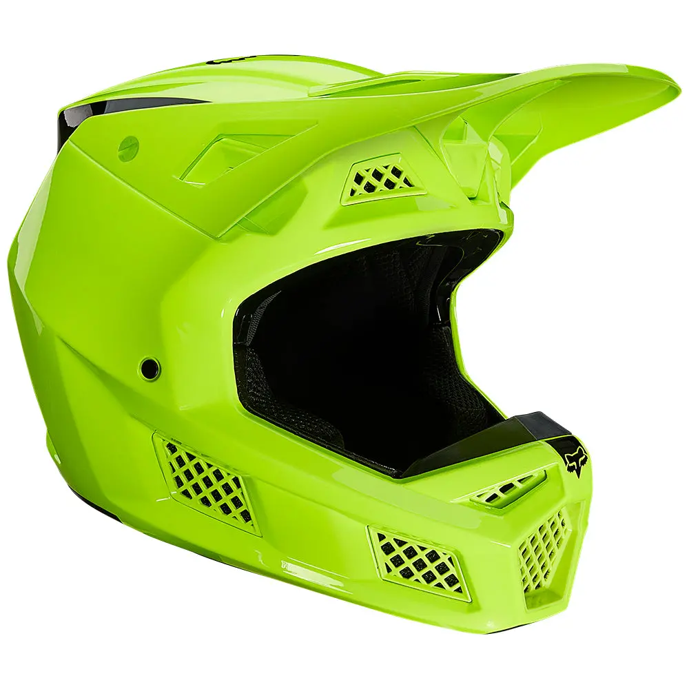 Fox V3 Rs Psycosis Helmet Ece [Flo Yellow] Xl 1