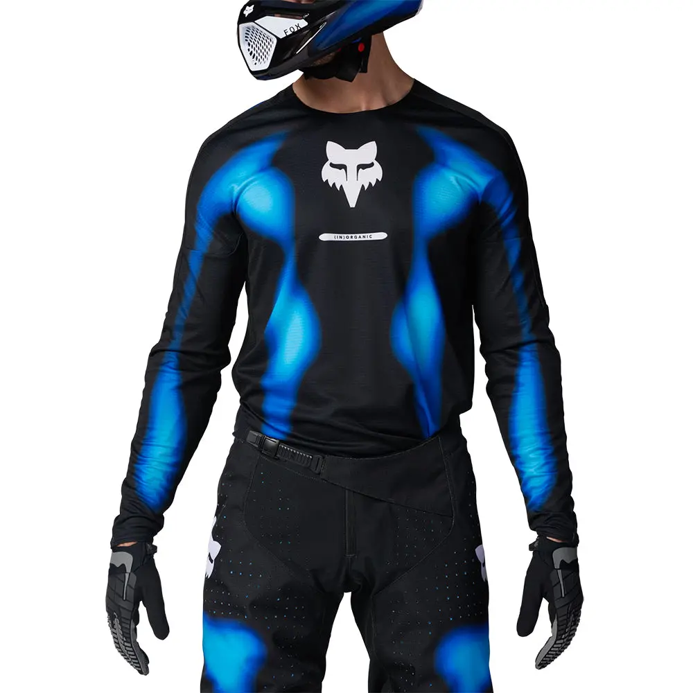Fox 360 Volatile Jersey [Black/Blue] Xl 1