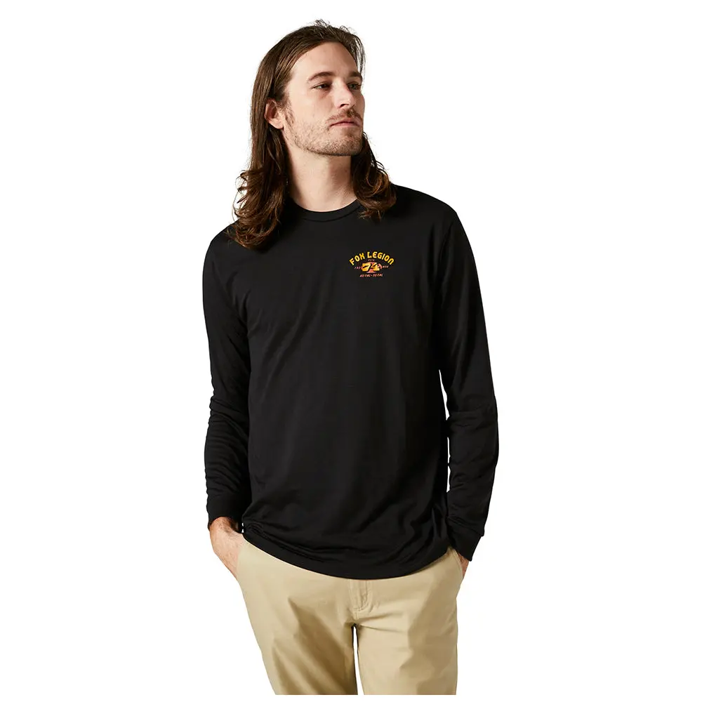 Fox At Bay Ls Tech Tee [Black] 1