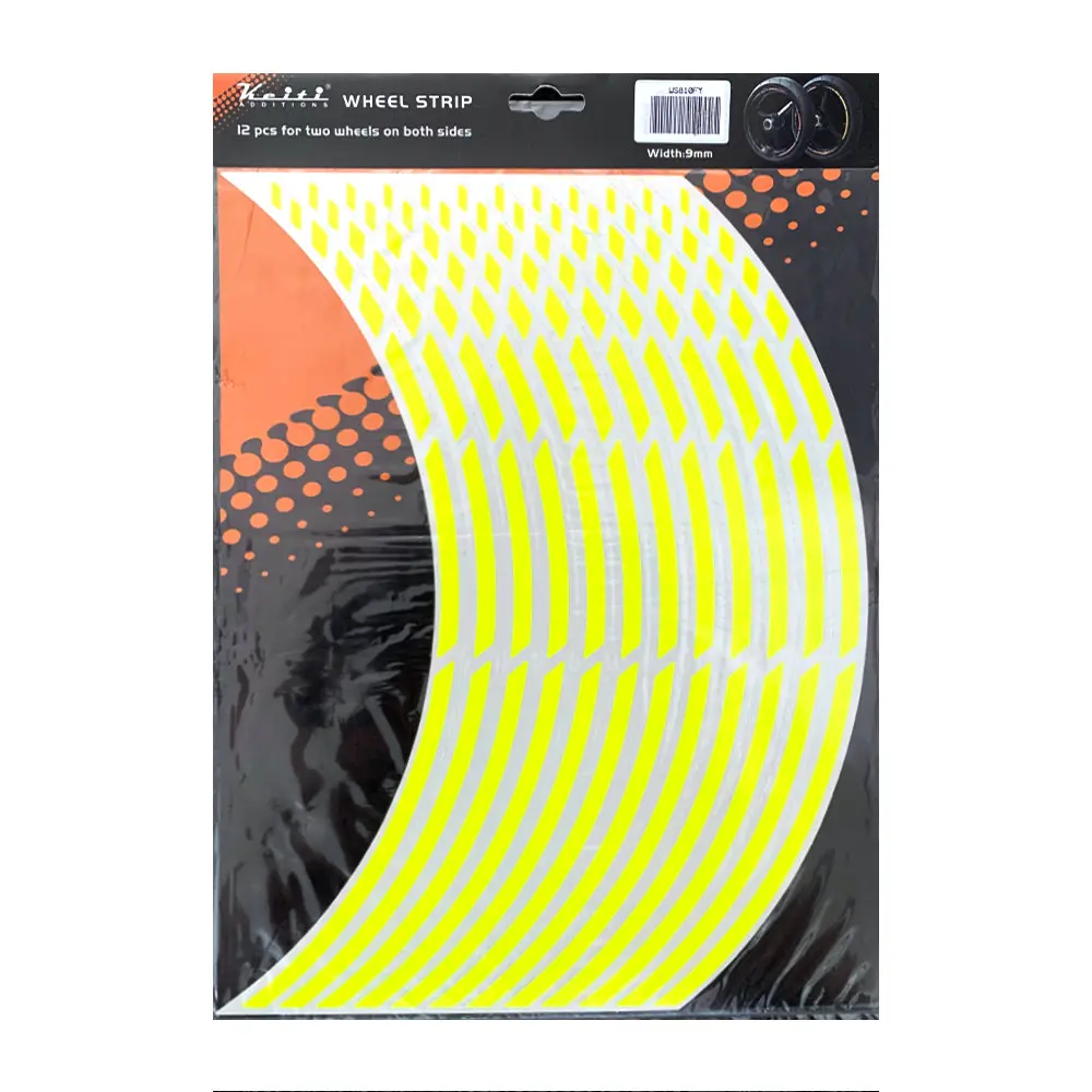 Keiti Wheel 3 Stripe [Fluro Yellow] 1