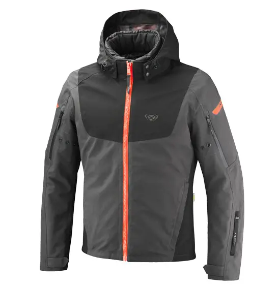 Ixon Burning Jacket Ant/Blk/Bright Red - Urban/Roadster 2