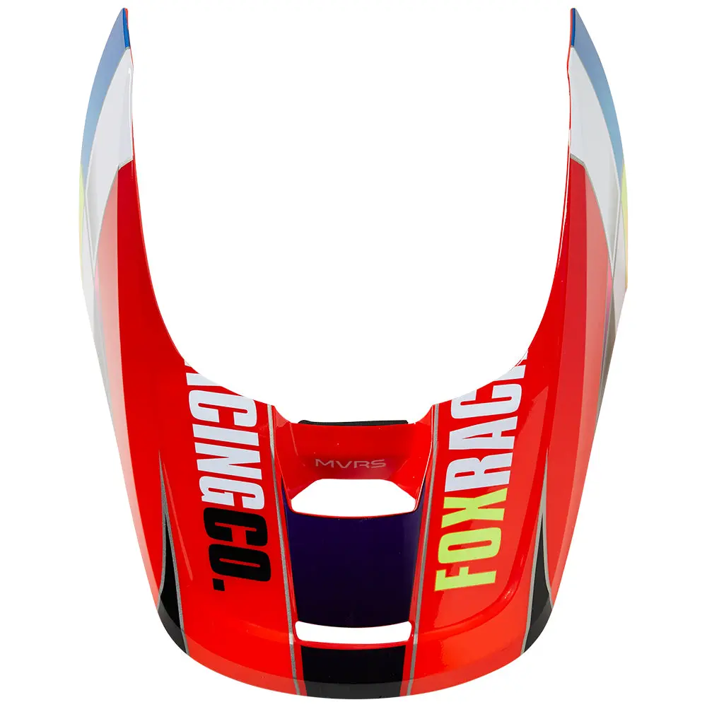 Fox Mx20 V1 Helmet Visor Yorr [Blue/Red] 1