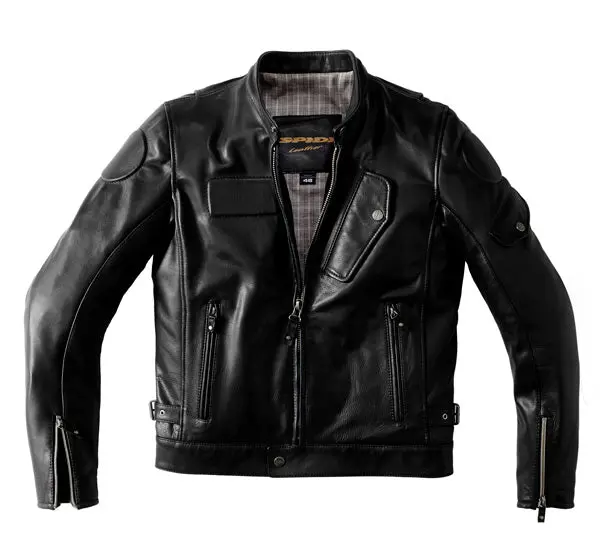 ** Spidi Fandango Leather Jacket Black - Size 56 1