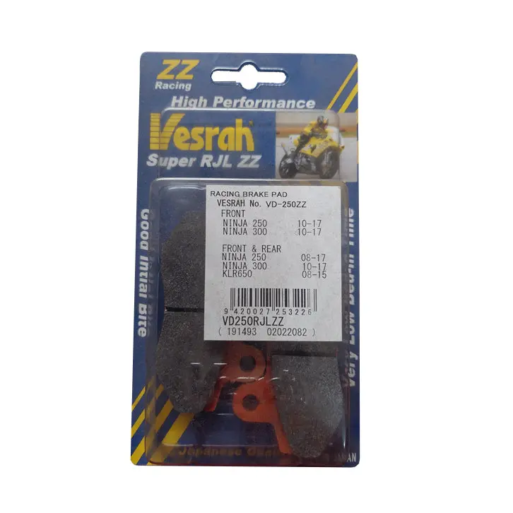 Vesrah Rjl & Rjl-Zz Sintered Brake Pads for Track Day Use - Image 2