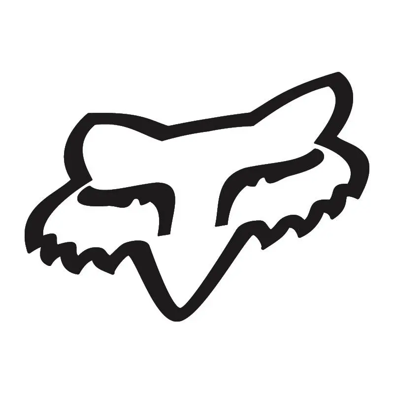 Fox Head Tdc 2" Sticker [Black] 1