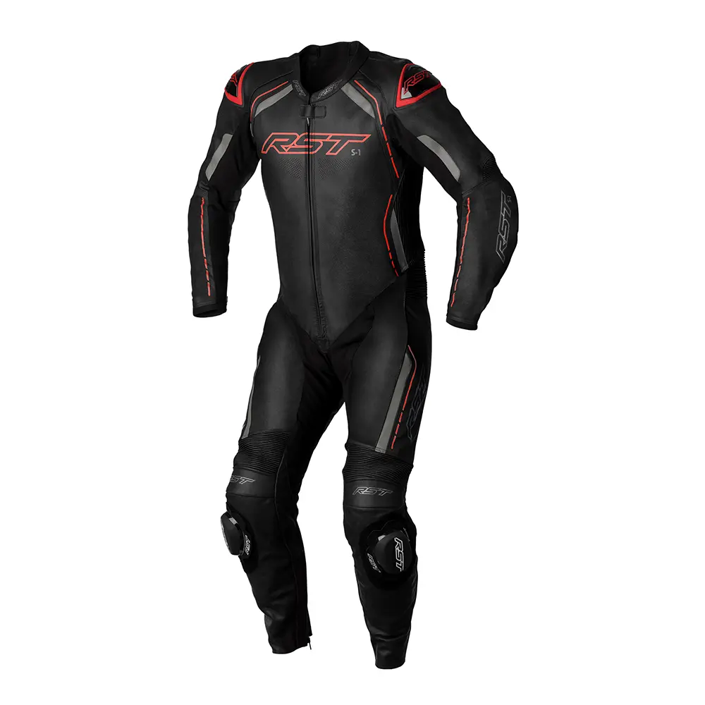 Rst S1 Leather Suit [Black/Grey/Red] 1