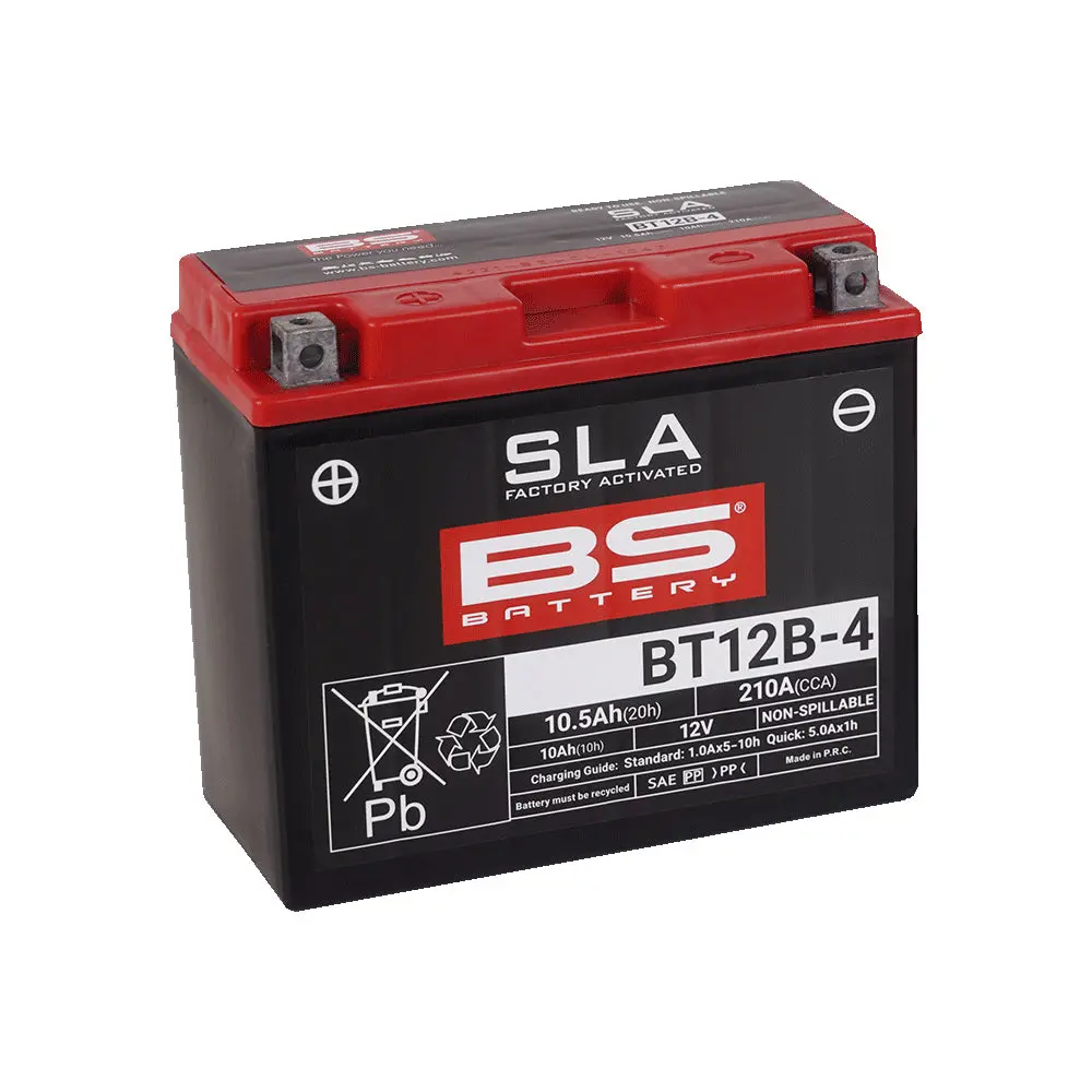 Bs Battery Bt12b-4 Sla (Yt12b-Bs) 1
