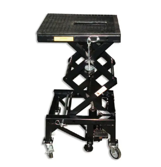 X-Tech Mx Scissor Lift Stand With Wheels 1
