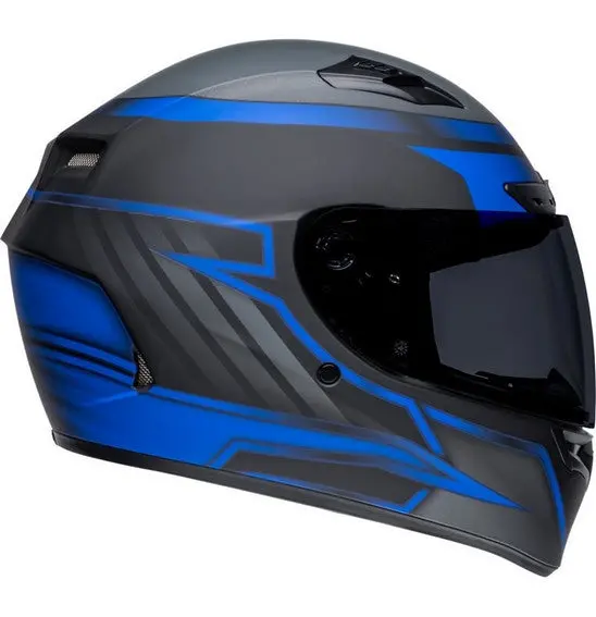 Bell Qualifier Dlx Mips Raiser Matte Black/Blue 1