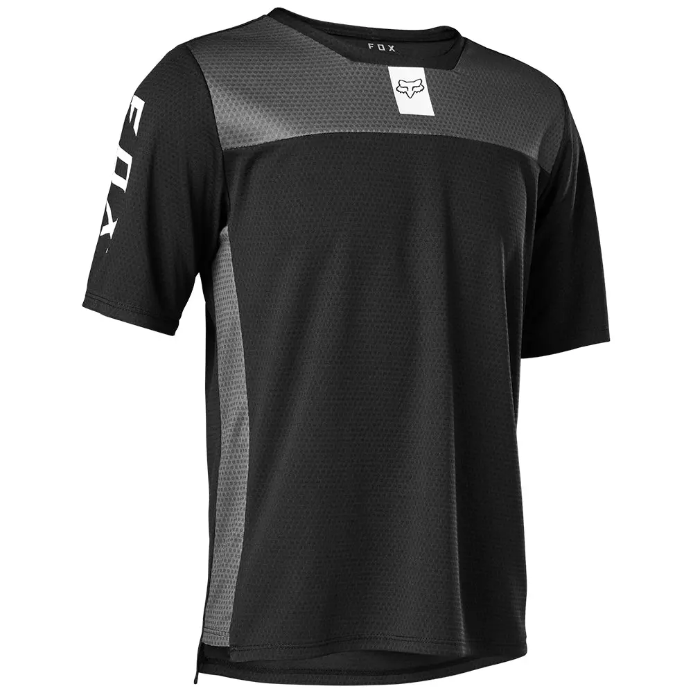 Fox Youth Defend Ss Jersey [Black] Ys 1