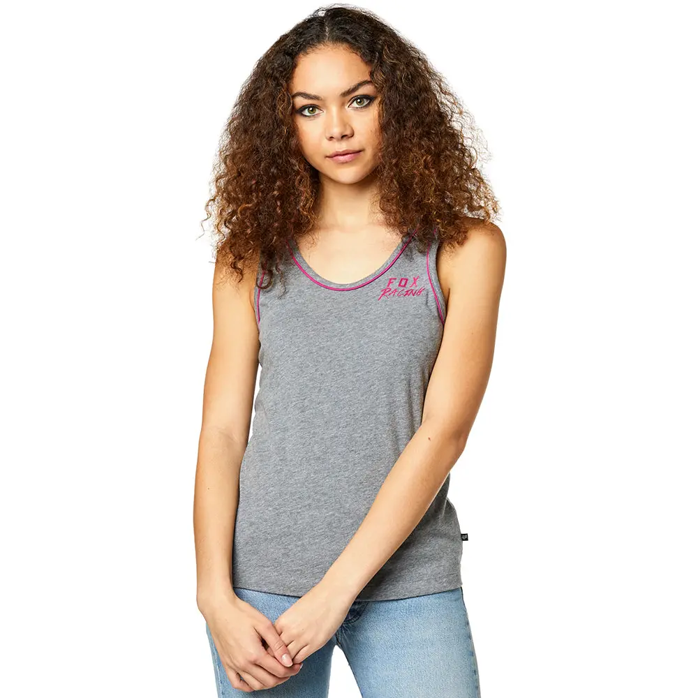 Fox Womens Lapped Tank [Heather Graphite] 1