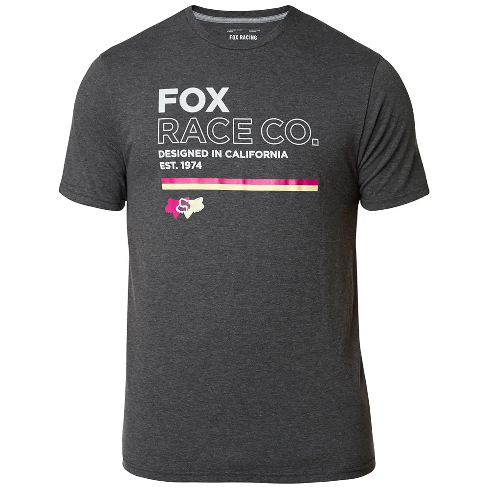 Analog Ss Tech Tee [Heather Black] 1