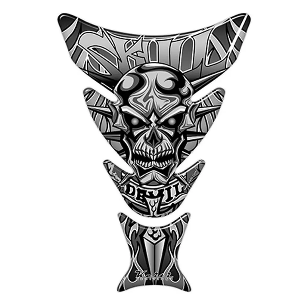 Keiti Tank Pad Skull Devil Kt8020k [Black] 1