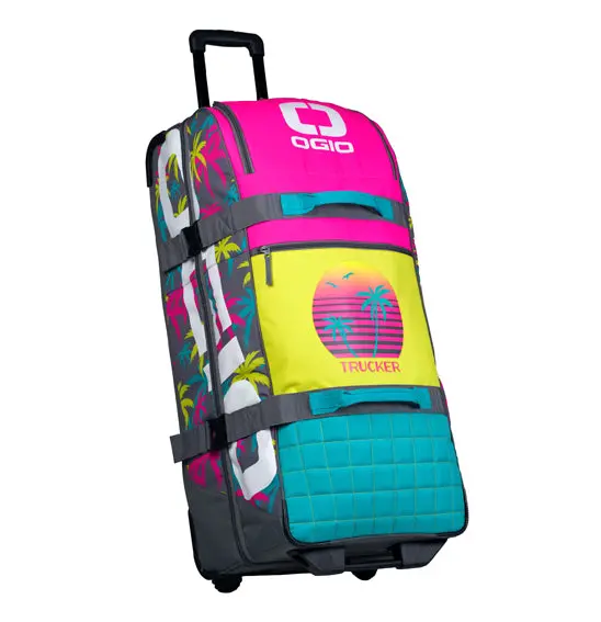 Ogio Trucker Gear Bag - Miami Vice Aqua/Yel/Pnk 1