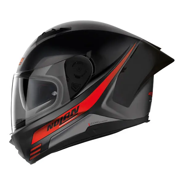 Nolan N60-6 Sport Full Face Helmet - Flat Black/Red 1