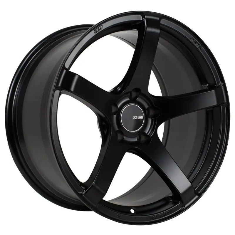 Enkei Kojin Forged Alloy Wheel: 18X8.5", +45Mm Offset, 5X100 Pcd, Matte Black 1