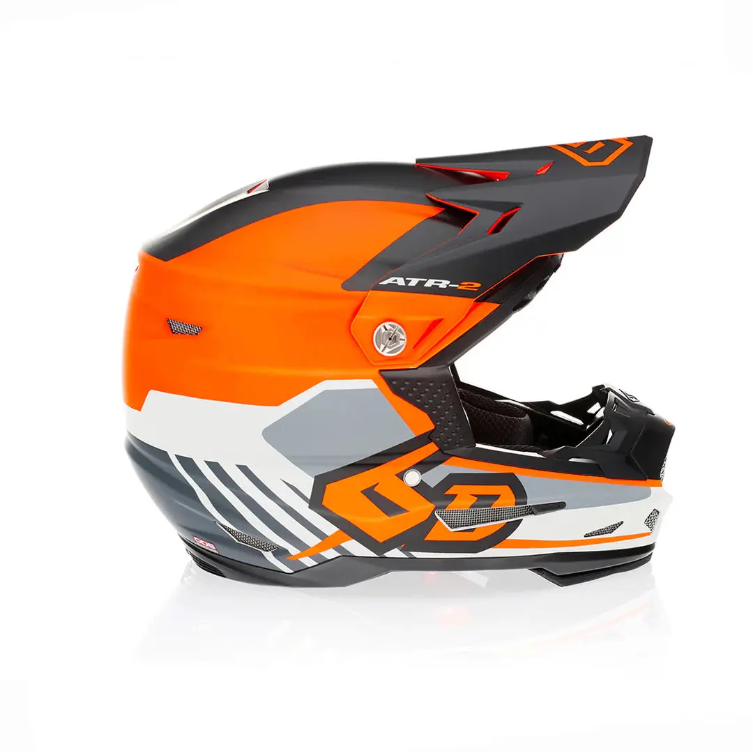 6D Helmet Atr-2Y Target Neon Org 1