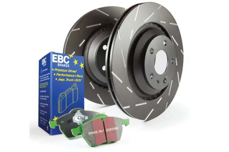 Greentuff Stage 2 Brake Kit: Rotors For 2000–2004 Subaru Impreza Wrx & Usdm Legacy Gt 1