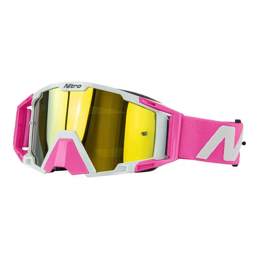 Nitro Nv-100 Goggles [Pink/White] 1