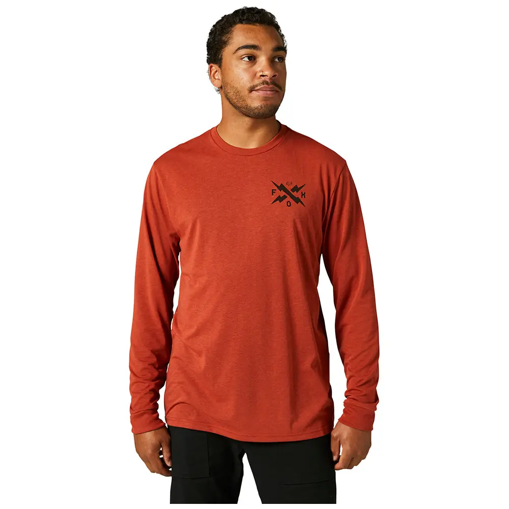 Fox Calibrated Ls Tech Tee [Red Clay] 1