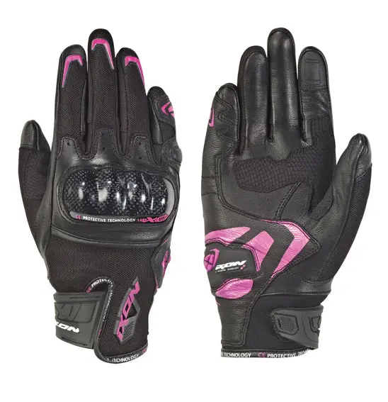 Ixon Rs Rise Air Lady Glove Blk/Fus - Lightweight Roadster 1