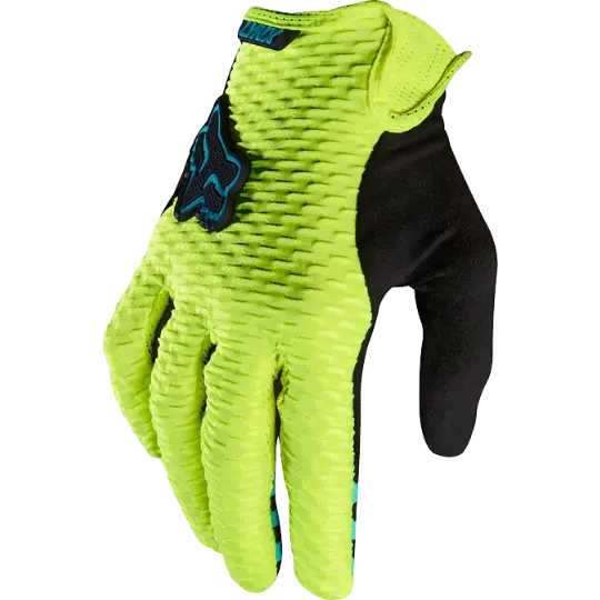 Fox Womens Lynx Glove [Flo Yellow] 1