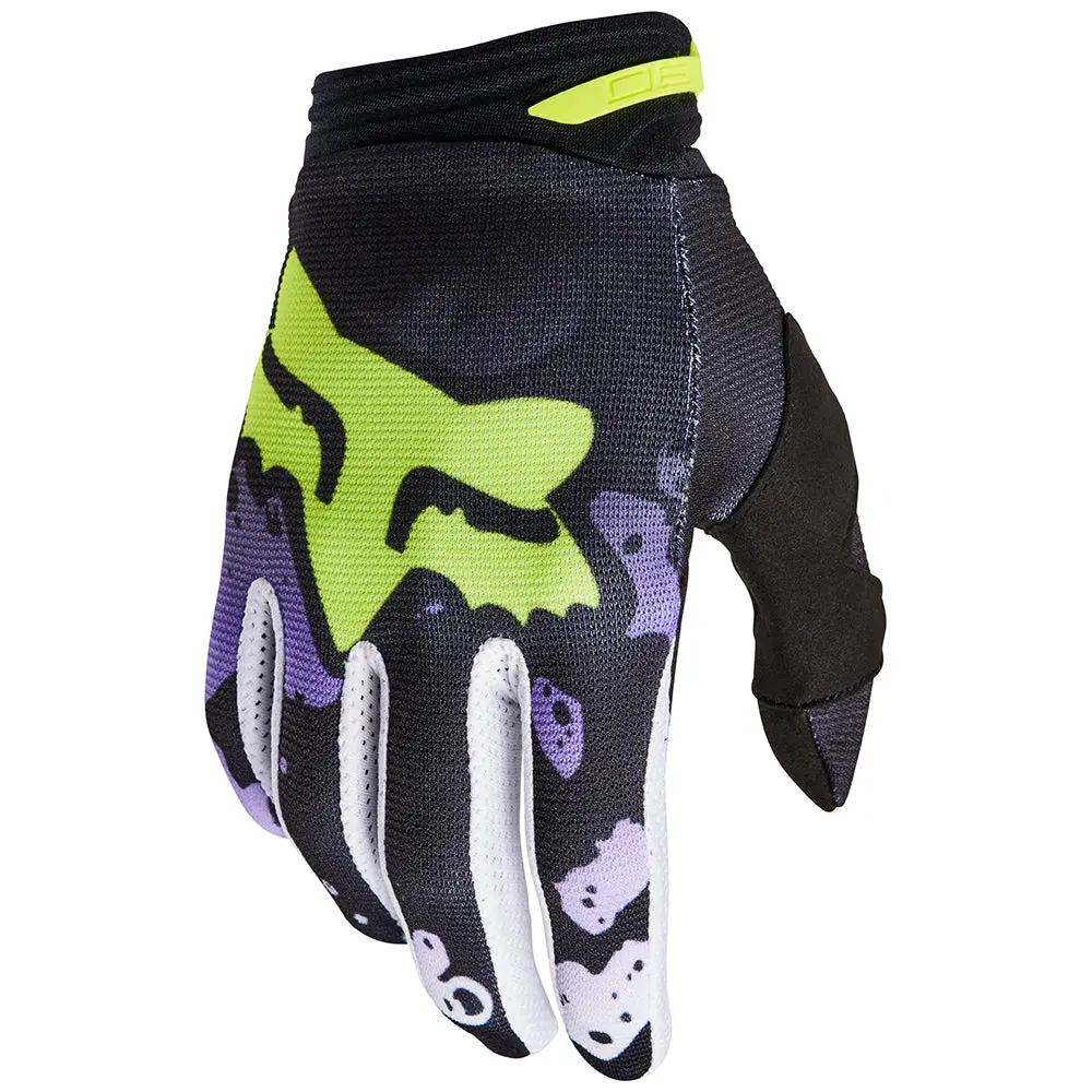 Fox 180 Gloves Morphic [Black/Yellow] 1