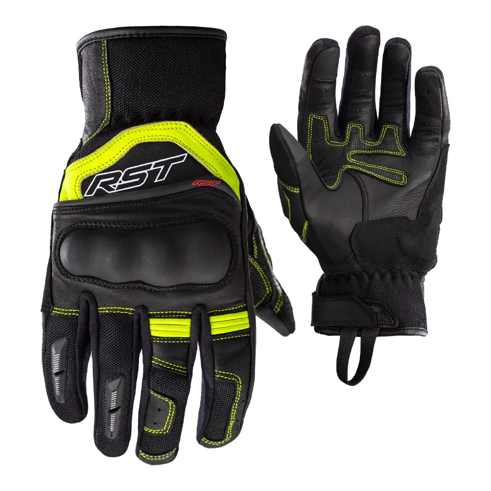Rst Urban Air 3 Mesh Glove [Black/Flo Yellow] 1