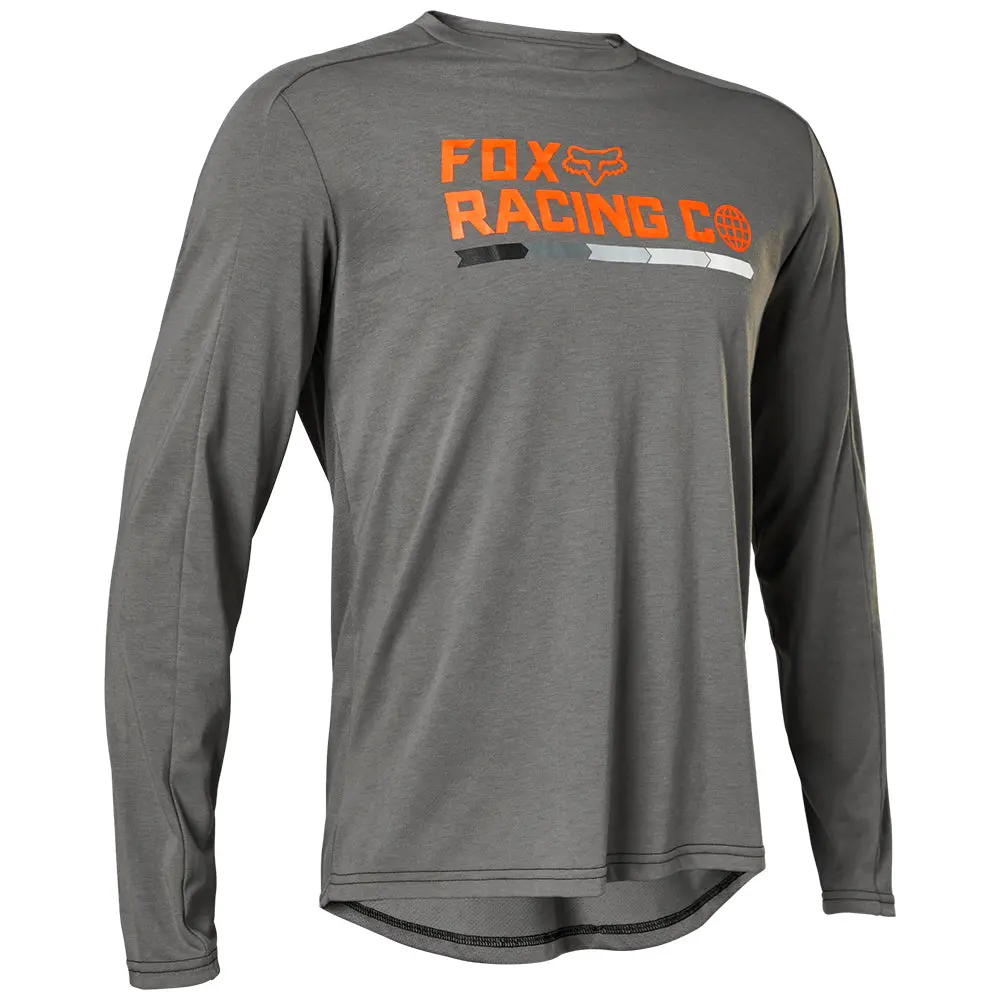 Fox Ranger Drirelease® Ls Jersey [Dark Grey] 1