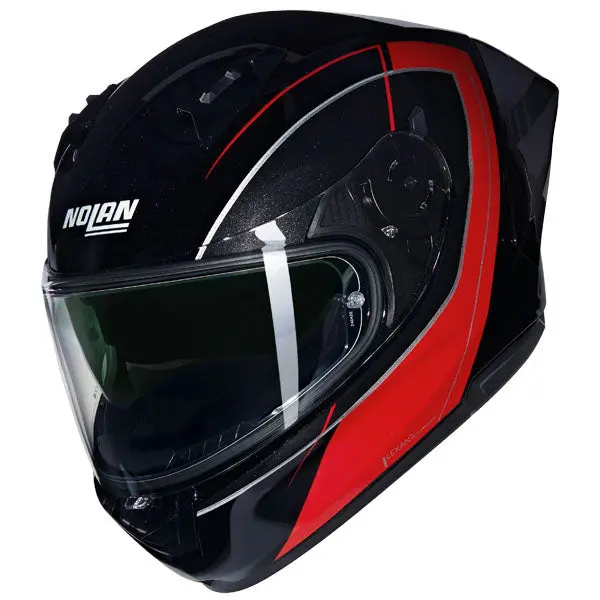 Nolan N60-6 Sport Full Face Helmet - Mesmerico Black/Red 1