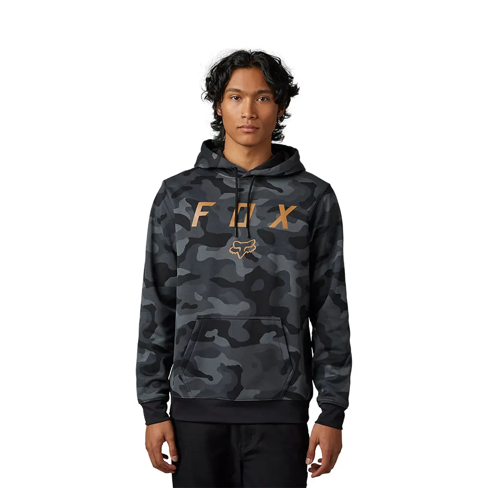 Fox Vzns Camo Pullover Fleece Hoody [Black Camo] 1