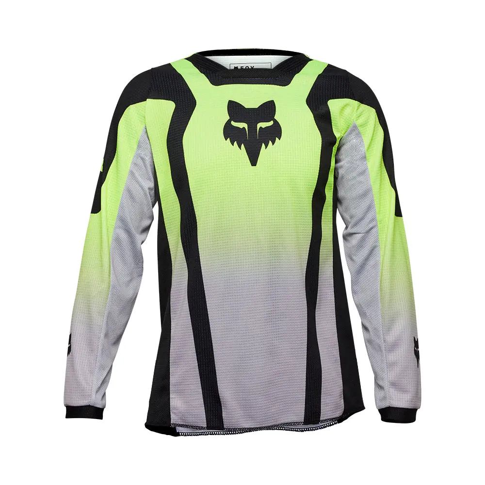Fox Youth 180 Lean Jersey [Flo Yellow] 1