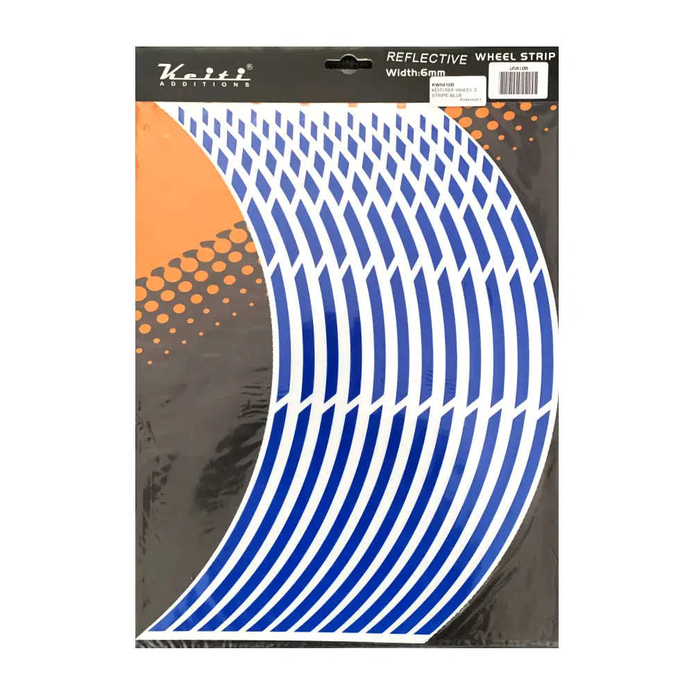 Keiti Reflective Wheel 3 Stripe [Blue] 1