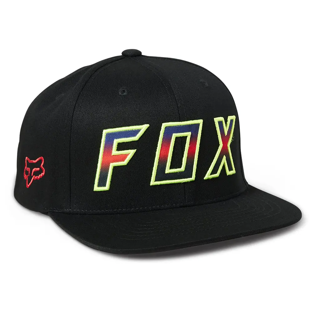 Fox Fgmnt Snapback Hat [Black] Os 1