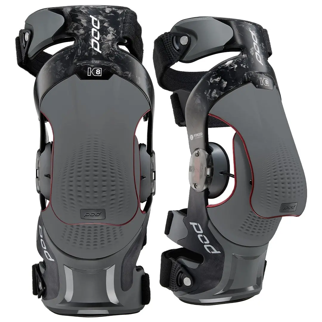 K8 3.0 Knee Brace Pair [Carbon/Graphite] 1