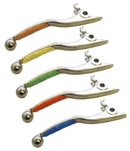 Levers With Rubber Insert - Blue 1
