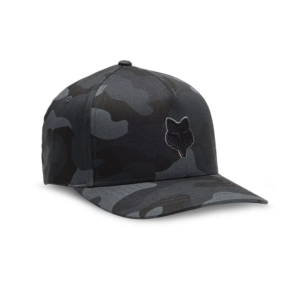 Fox Head Flexfit Hat [Black Camo] S/M 1