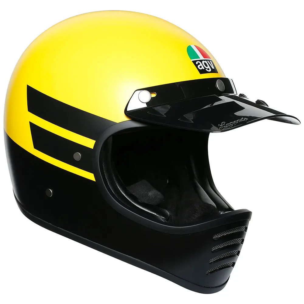 Agv X101 [Dust Matt Yellow/Black] 1