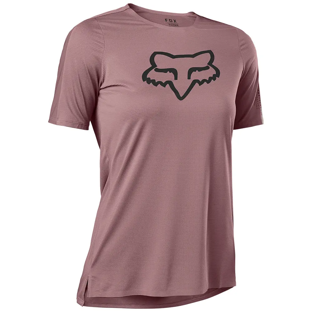Fox Womens Flexair Ss Jersey [Plum Perfect] 1