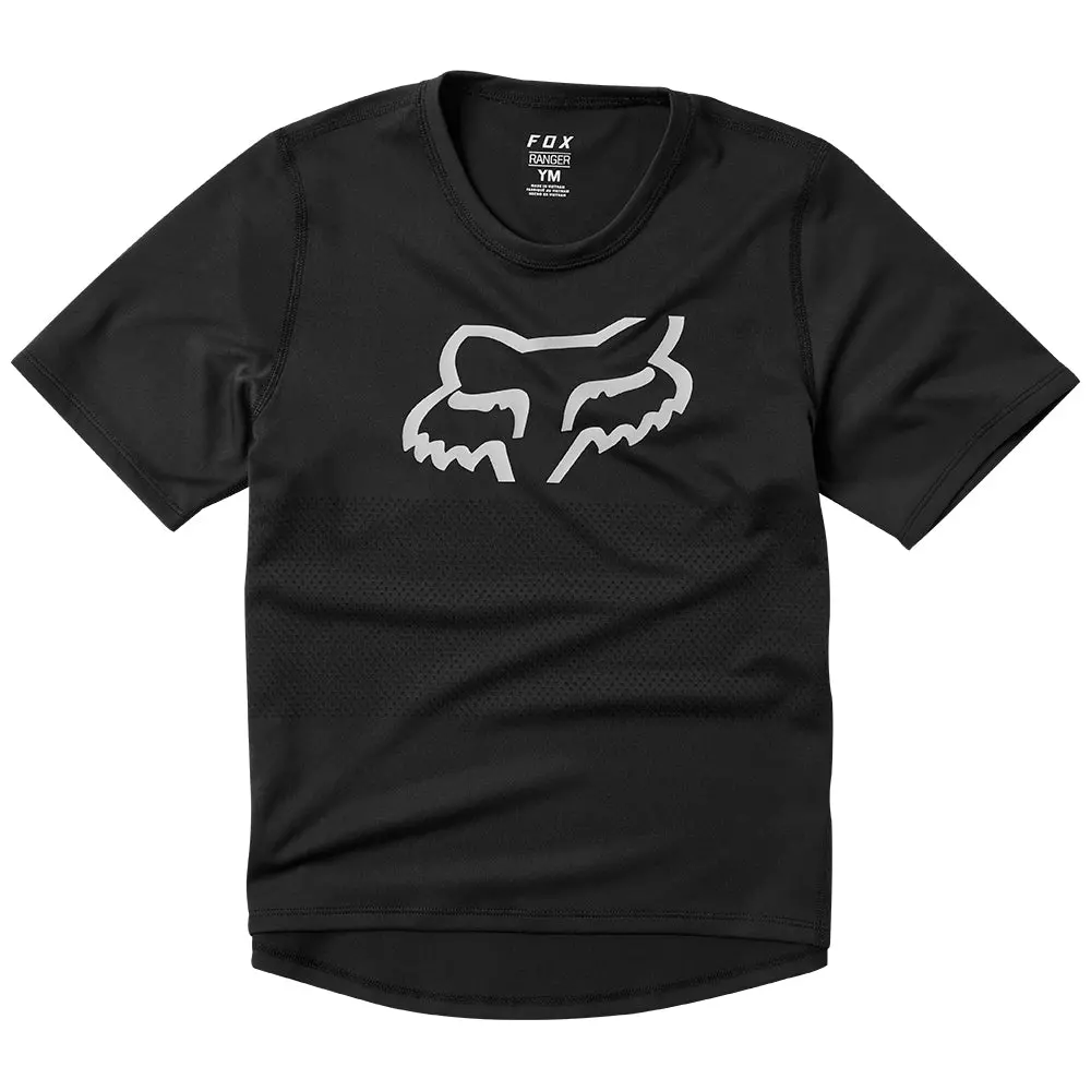 Fox Youth Ranger Ss Jersey [Black] 1