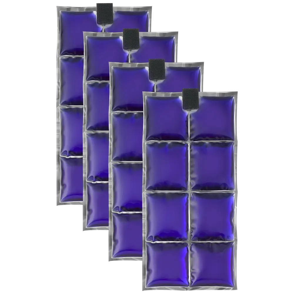 Inuteq Pac Biobased Pcm Inserts - 15˚C [8 Cells Violet] Set Of 4 1