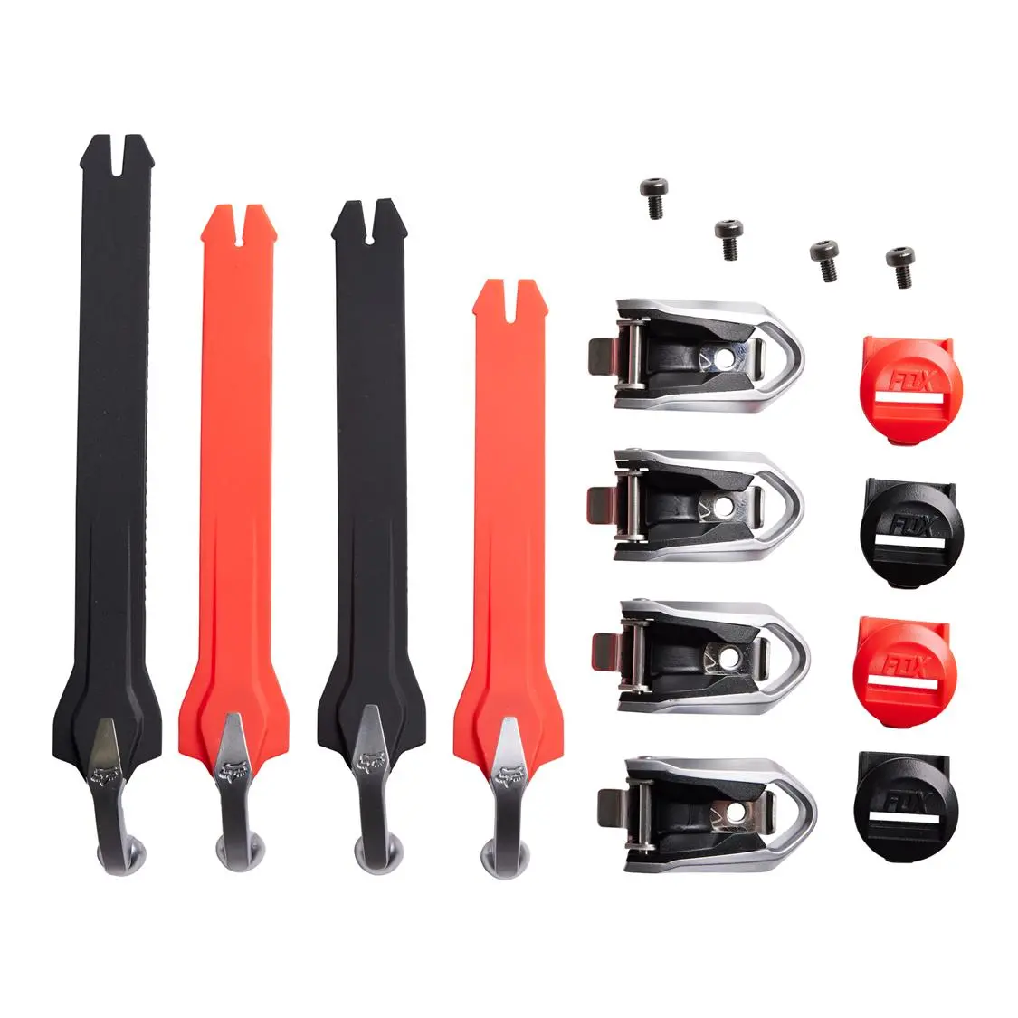 Fox Motion Boot Strap Kit [Flo Red] 1