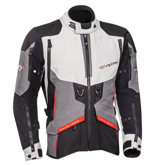 Ixon Ragnar Jacket Blk/Gry/Red - Adv 1