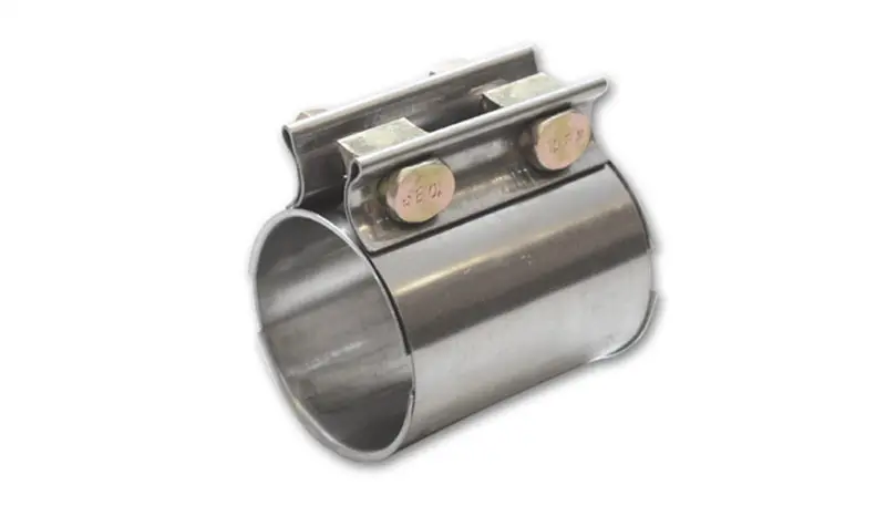 Vibrant Tc Series Heavy-Duty Stainless Steel Exhaust Sleeve Clamp — 3.5-Inch Od, Butt-Joint Design 1