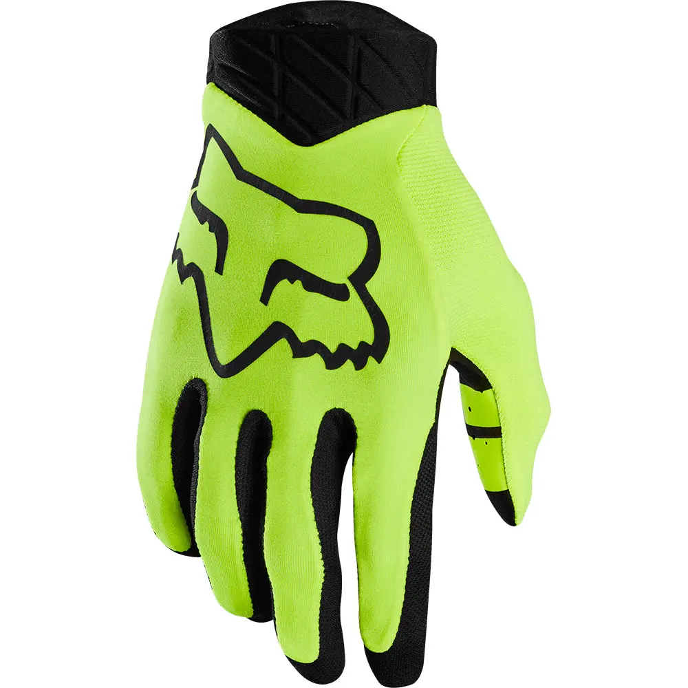 Fox Flexair Gloves Lunar [Day Glo Yellow] 1