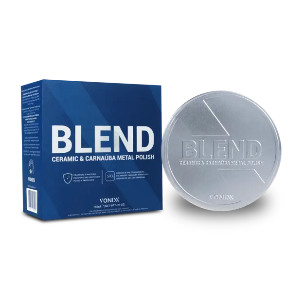 Vonnix Ceramic & Carnauba Metal Polish – 150G Premium Formula 1