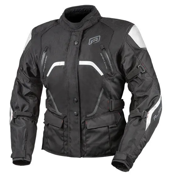Rjays Voyager 6 Ladies Jacket Blk/Wht - Wp Touring 1