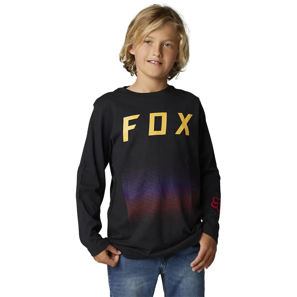 Fox Youth Fgmnt Ls Tee [Black] 1