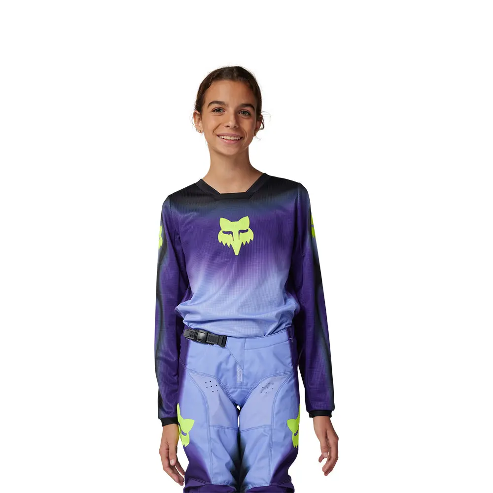 Fox Youth 180 Interfere Jersey [Black/Blue] Yxl 1