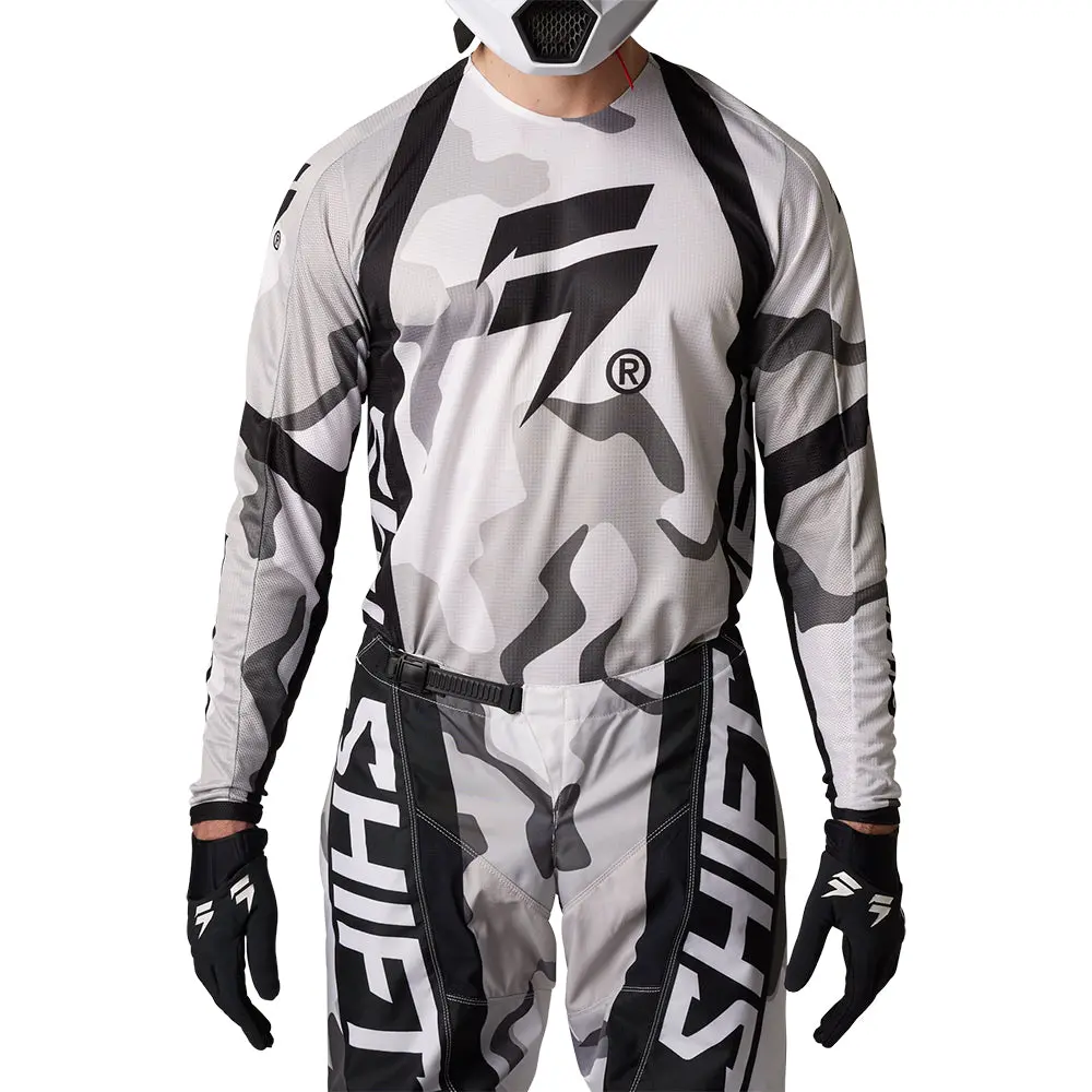 Shift White Label Jersey Posn Camo [White Camo] 1